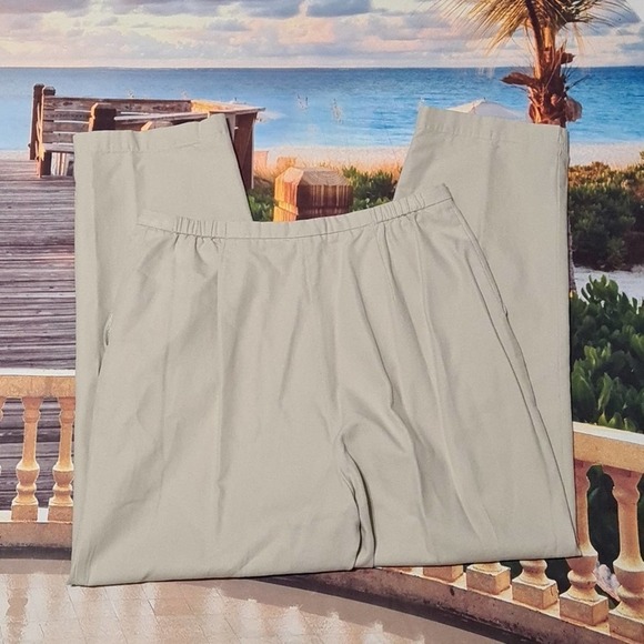 Eileen Fisher Tan Pants Size Medium - Picture 4 of 6